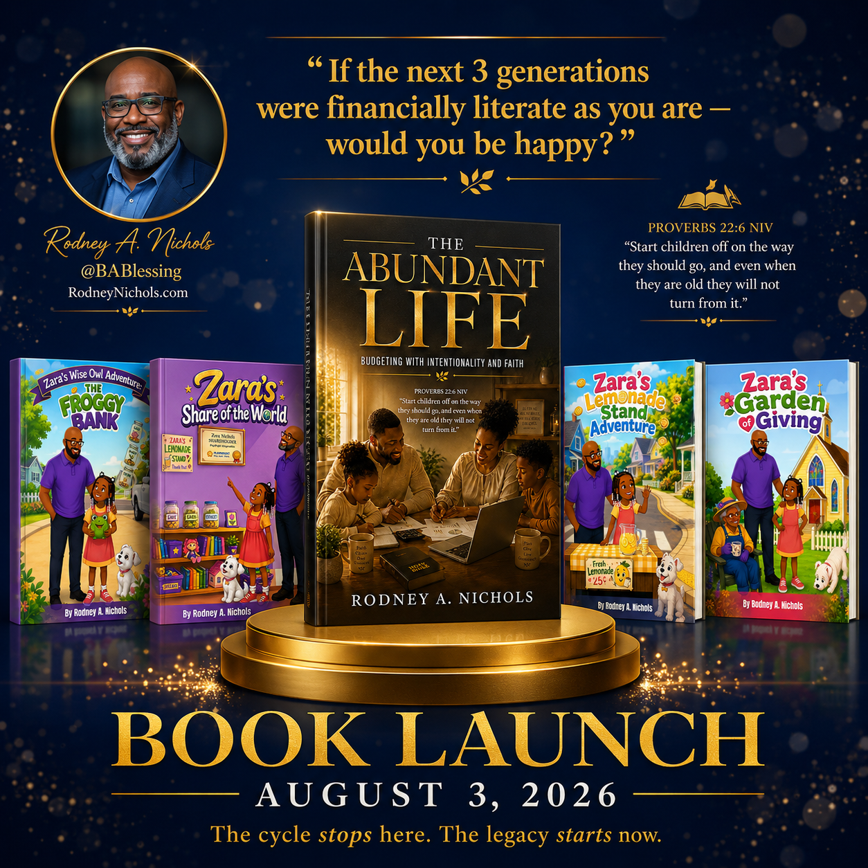 Two Books, One Mission — Building Financially Literate Generations